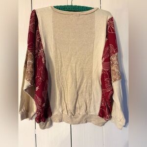 My Story Small Patchwork Long Sleeved Shirt